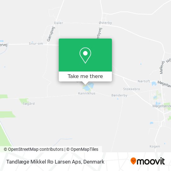 Tandlæge Mikkel Ro Larsen Aps map