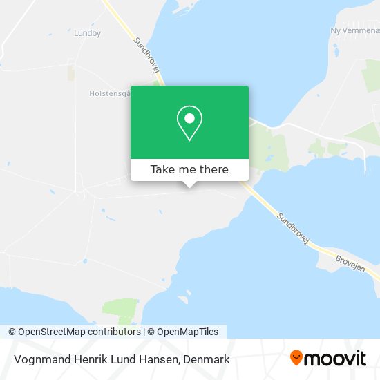 Vognmand Henrik Lund Hansen map