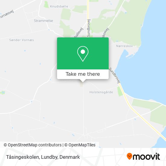 Tåsingeskolen, Lundby map
