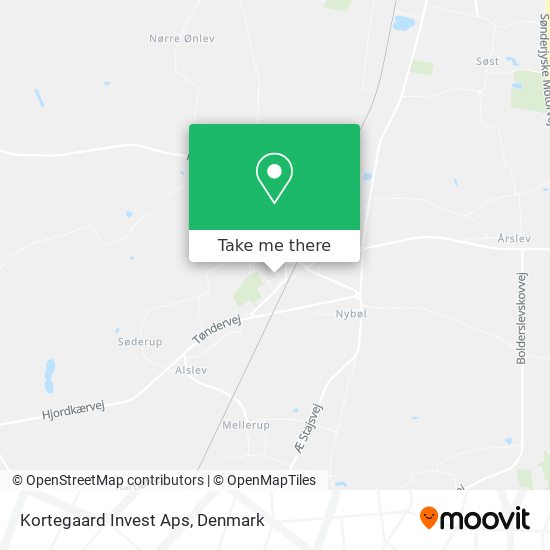 Kortegaard Invest Aps map