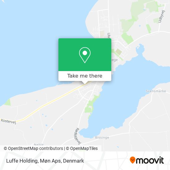 Luffe Holding, Møn Aps map