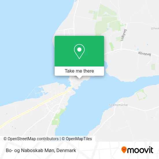 Bo- og Naboskab Møn map