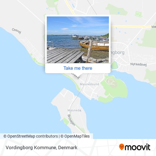 Vordingborg Kommune map