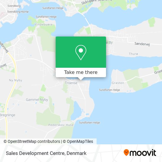 Sales Development Centre map