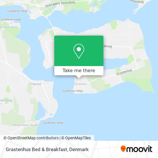 Grastenhus Bed & Breakfast map