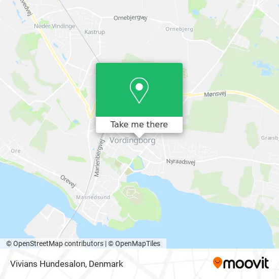 Vivians Hundesalon map