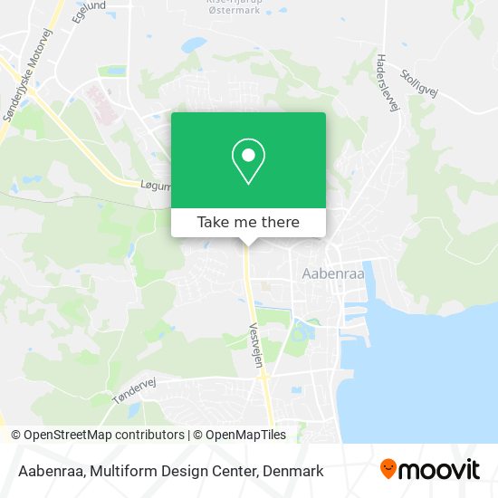 Aabenraa, Multiform Design Center map