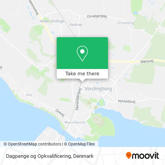 Dagpenge og Opkvalificering map