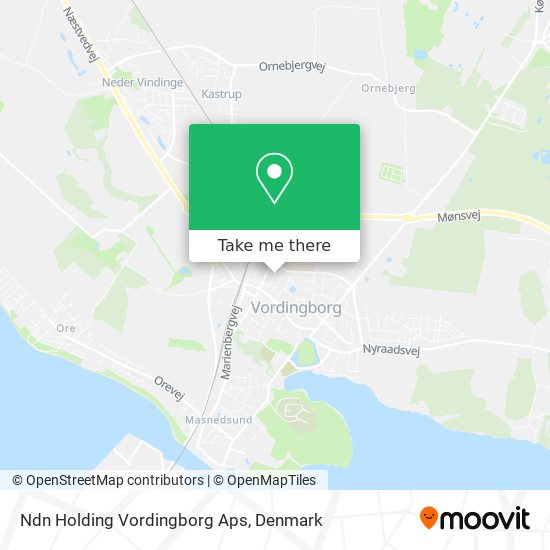 Ndn Holding Vordingborg Aps map