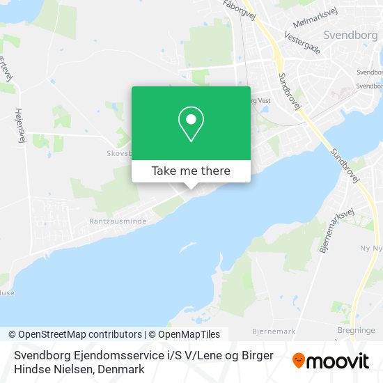 Svendborg Ejendomsservice i / S V / Lene og Birger Hindse Nielsen map