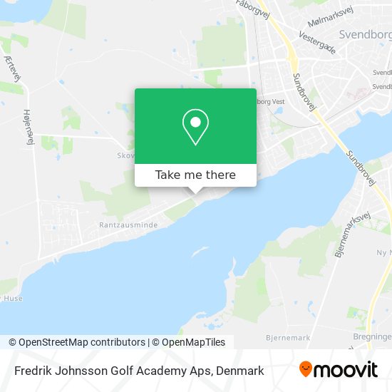 Fredrik Johnsson Golf Academy Aps map
