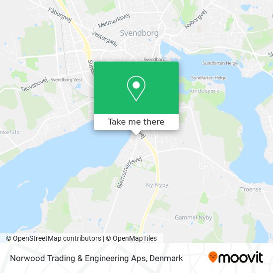 Norwood Trading & Engineering Aps map