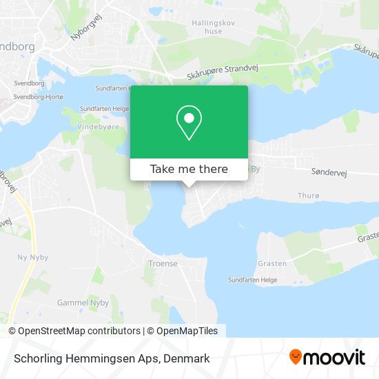 Schorling Hemmingsen Aps map