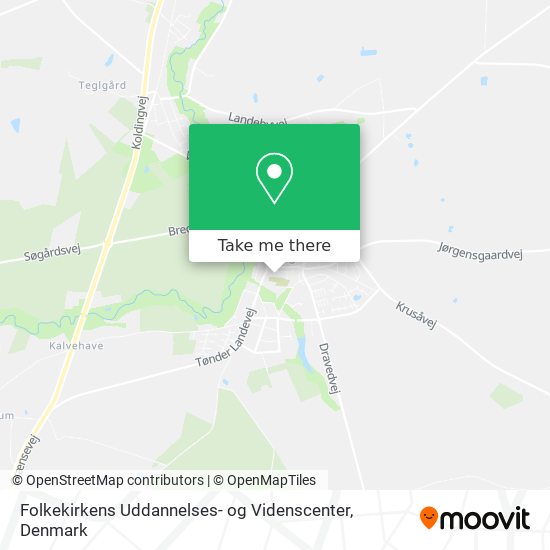 Folkekirkens Uddannelses- og Videnscenter map