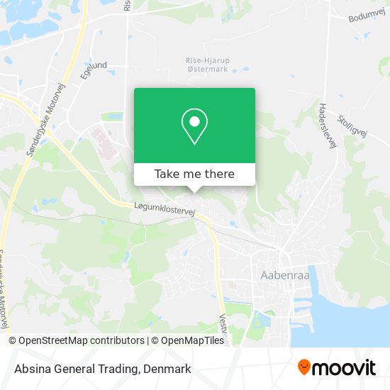 Absina General Trading map