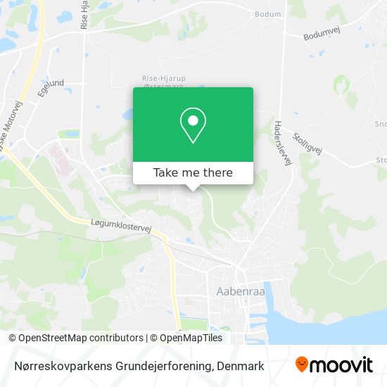 Nørreskovparkens Grundejerforening map