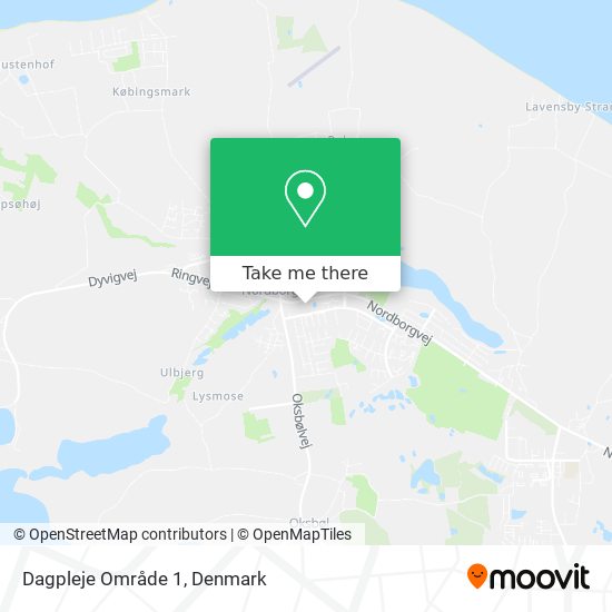 Dagpleje Område 1 map