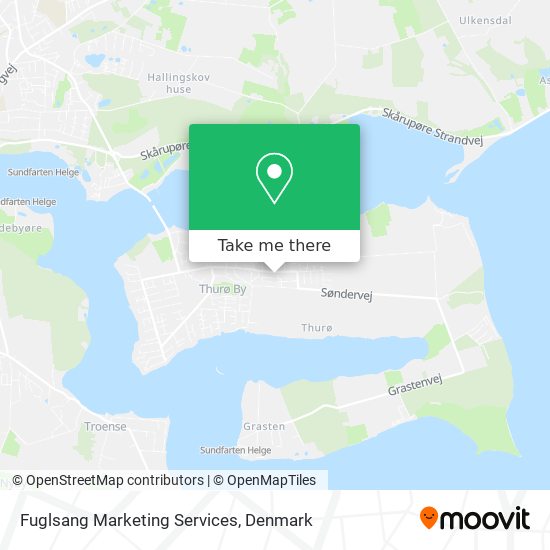 Fuglsang Marketing Services map