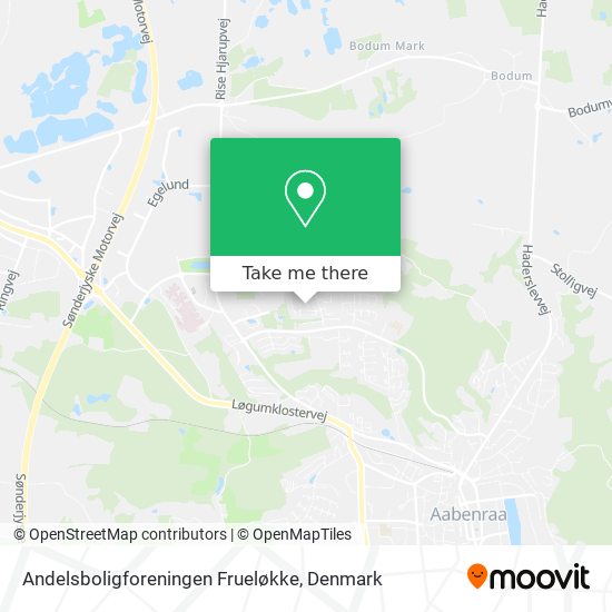 Andelsboligforeningen Frueløkke map