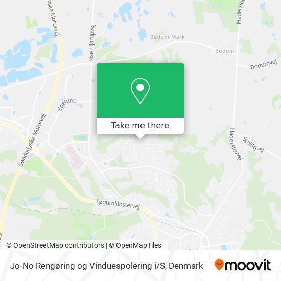 Jo-No Rengøring og Vinduespolering i / S map