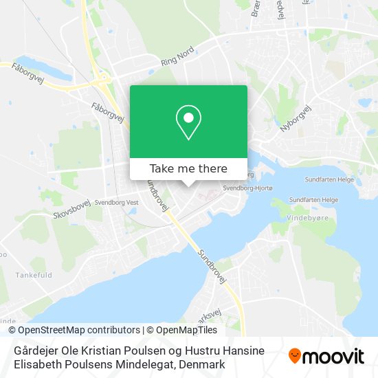 Gårdejer Ole Kristian Poulsen og Hustru Hansine Elisabeth Poulsens Mindelegat map