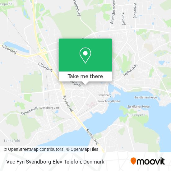 Vuc Fyn Svendborg Elev-Telefon map