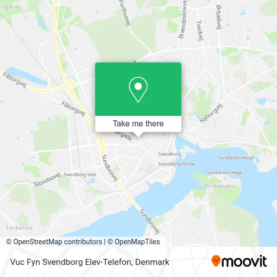 Vuc Fyn Svendborg Elev-Telefon map