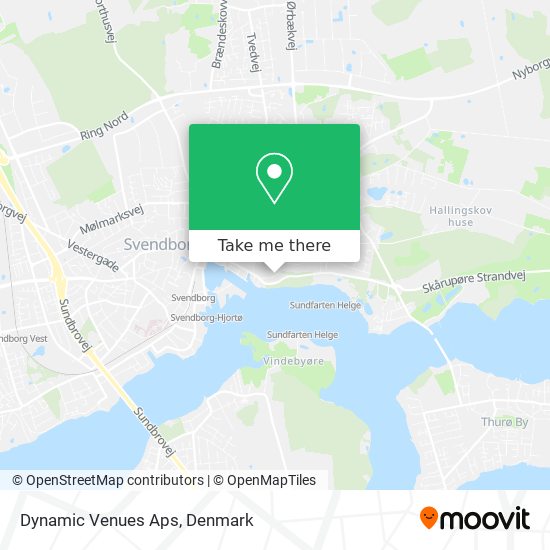 Dynamic Venues Aps map