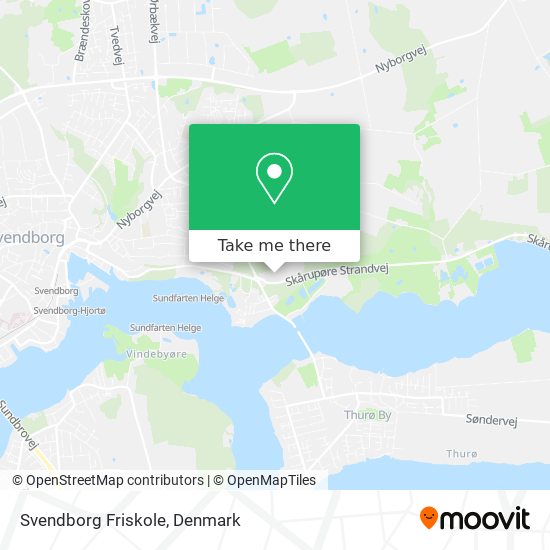 Svendborg Friskole map