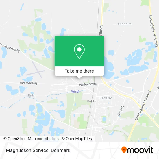 Magnussen Service map