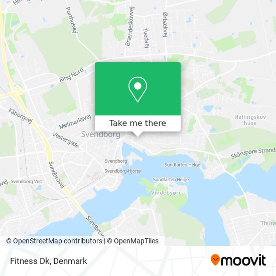 Fitness Dk map