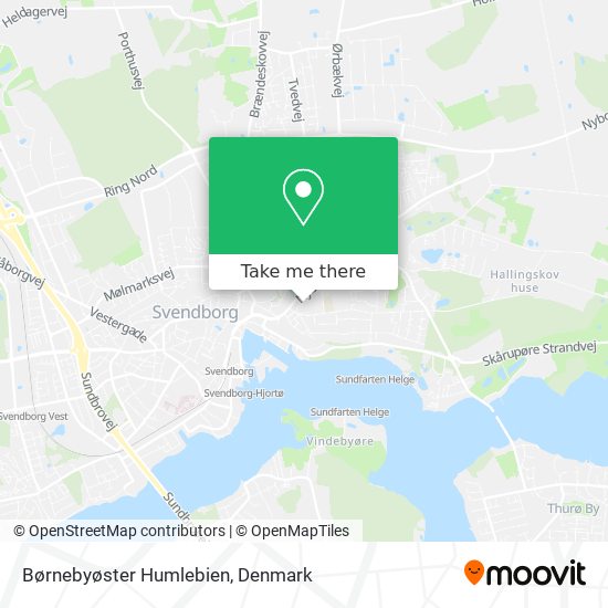 Børnebyøster Humlebien map