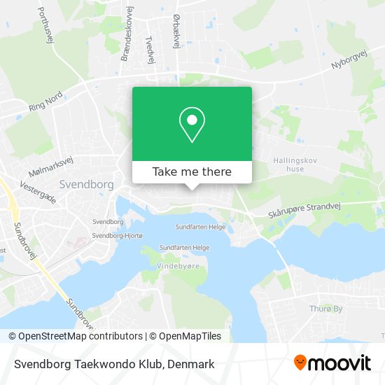 Svendborg Taekwondo Klub map