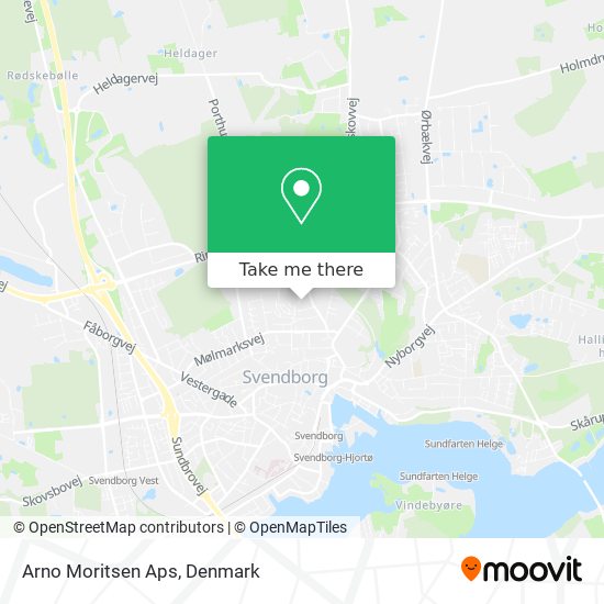 Arno Moritsen Aps map