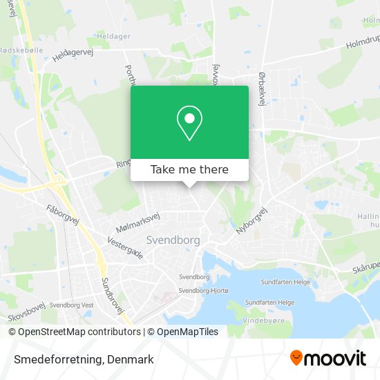 Smedeforretning map