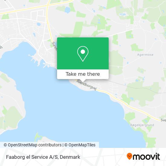 Faaborg el Service A/S map