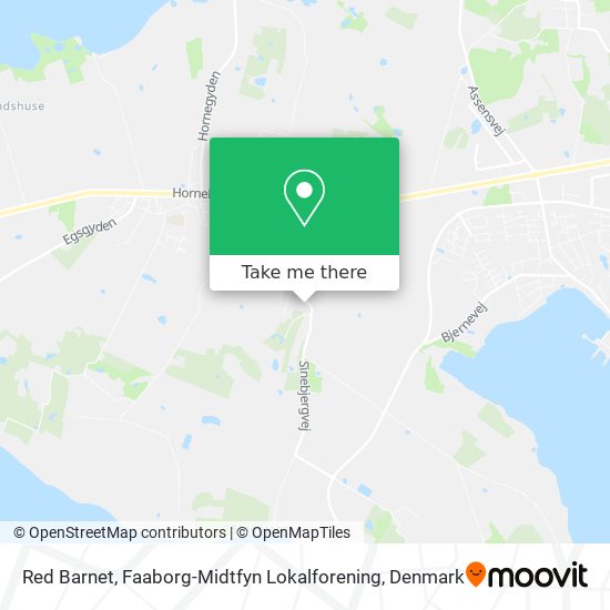 Red Barnet, Faaborg-Midtfyn Lokalforening map