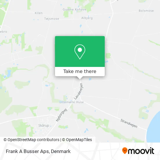 Frank A Busser Aps map