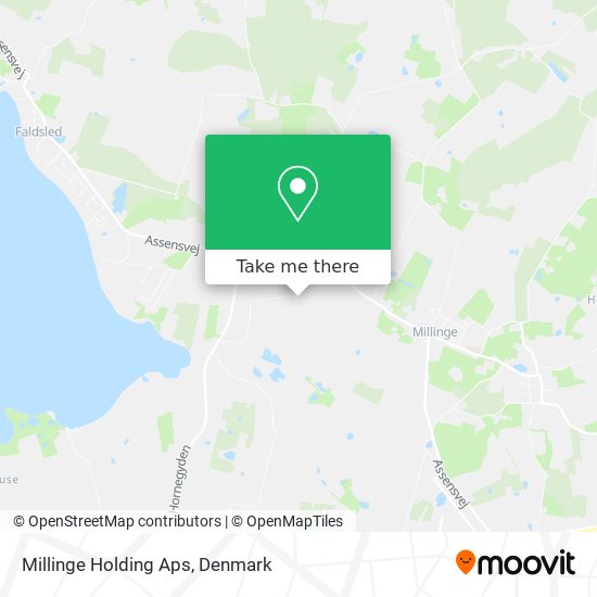 Millinge Holding Aps map
