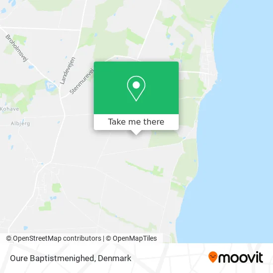 Oure Baptistmenighed map