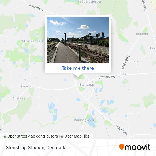 Stenstrup Stadion map