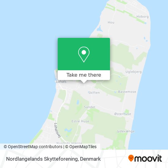 Nordlangelands Skytteforening map