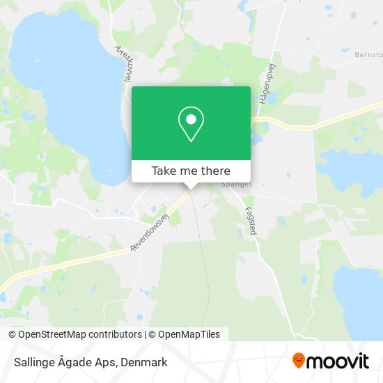 Sallinge Ågade Aps map