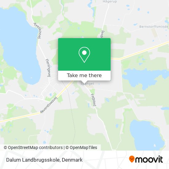 Dalum Landbrugsskole map