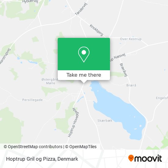 Hoptrup Gril og Pizza map