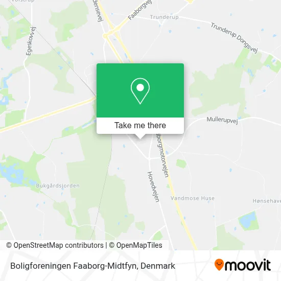 Boligforeningen Faaborg-Midtfyn map