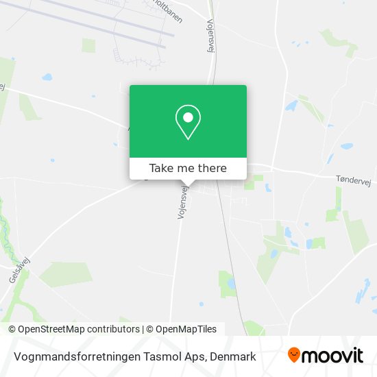 Vognmandsforretningen Tasmol Aps map