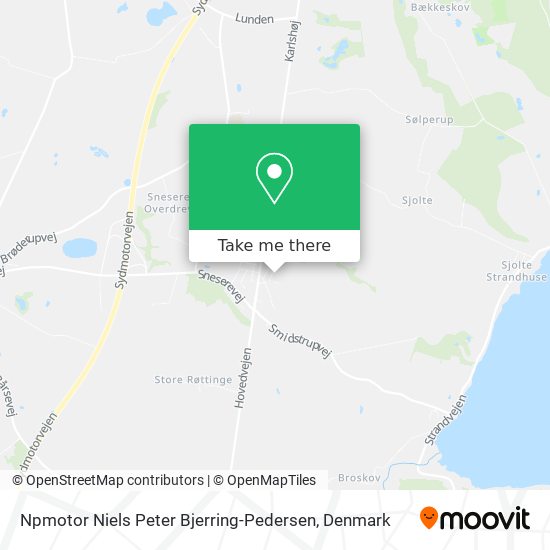 Npmotor Niels Peter Bjerring-Pedersen map