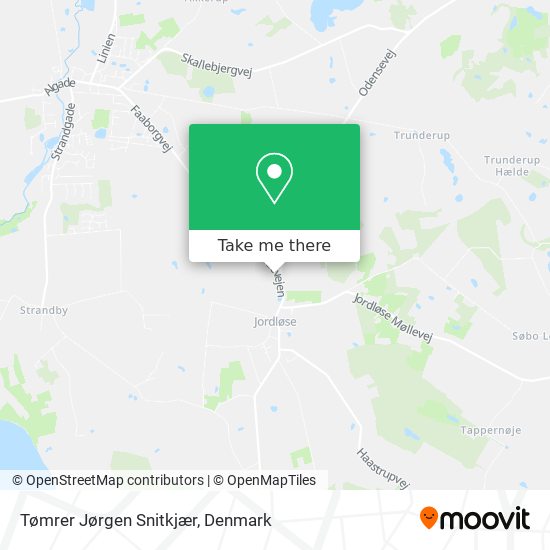 Tømrer Jørgen Snitkjær map