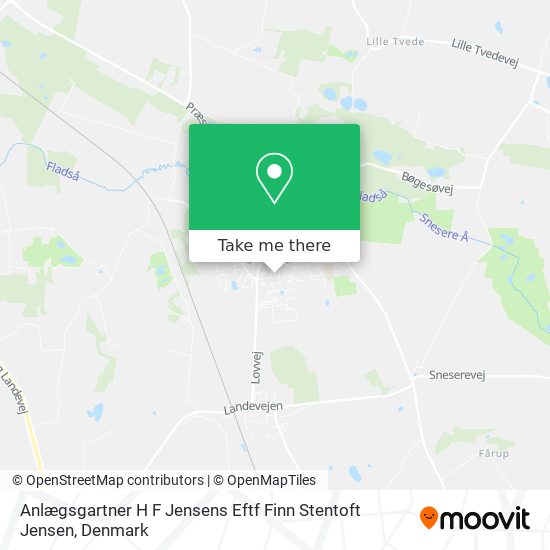 Anlægsgartner H F Jensens Eftf Finn Stentoft Jensen map